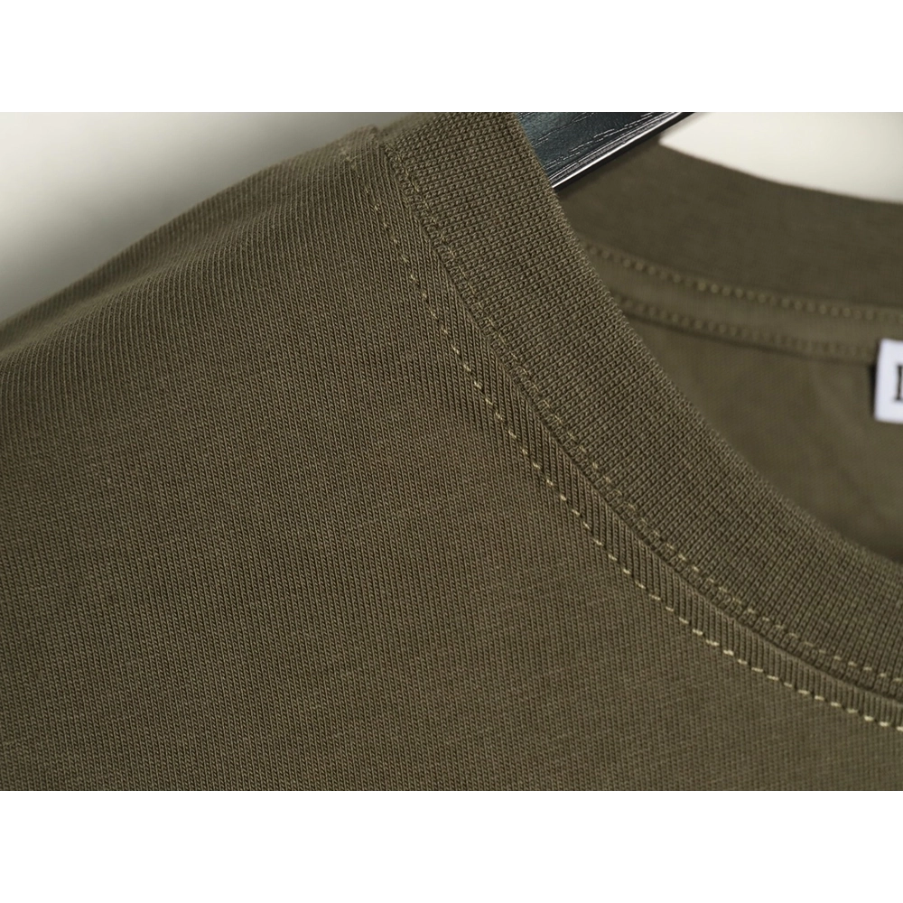 Loewe chest large embroidery short sleeve Tshirt,Loewe T Shirt,Tshirt,Hiqh quality low price,free shipping