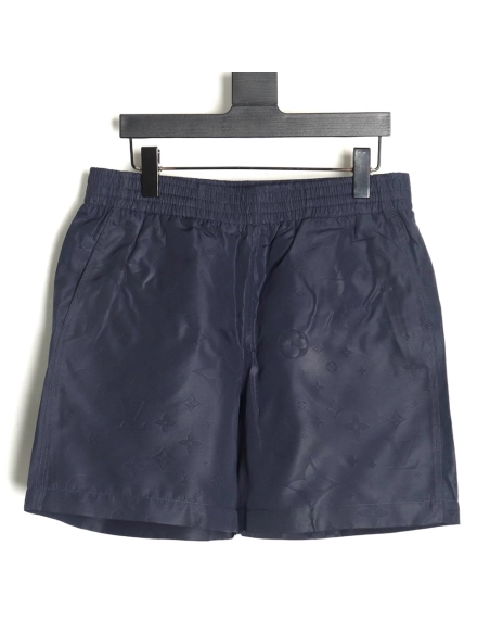 Louis Vuitton dark pattern all over print nylon beach shorts,Louis Vuitton Shorts,Shorts,Hiqh quality low price,free shipping