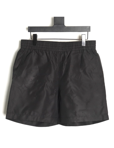 Louis Vuitton dark pattern all over print nylon beach shorts,Louis Vuitton Shorts,Shorts,Hiqh quality low price,free shipping