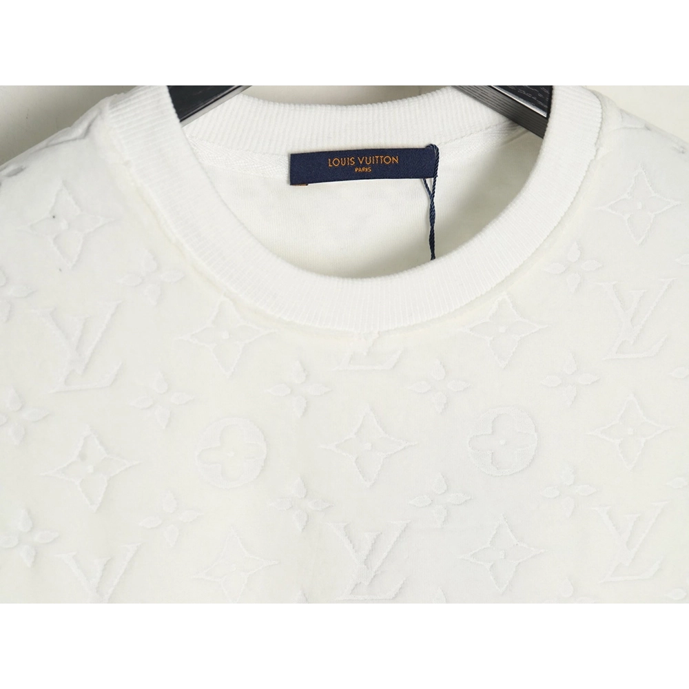 Louis Vuitton towel flocked presbyopia jacquard short sleeves,Louis Vuitton T Shirt,Tshirt,Hiqh quality low price,free shipping
