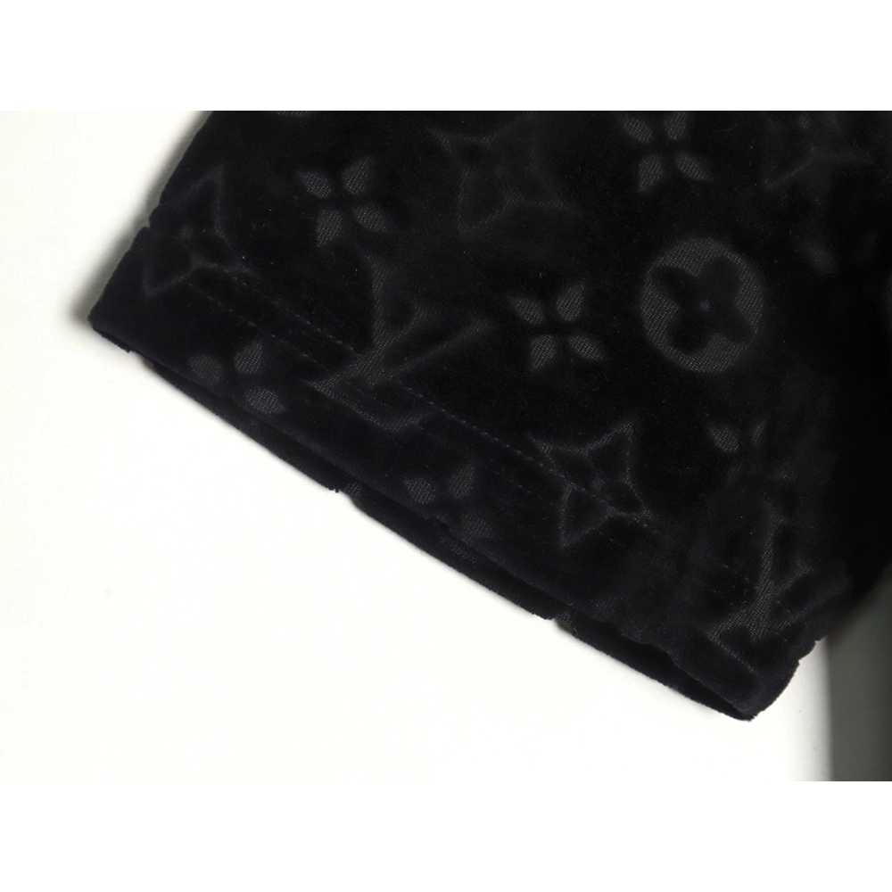 Louis Vuitton towel flocked presbyopia jacquard short sleeves,Louis Vuitton T Shirt,Tshirt,Hiqh quality low price,free shipping