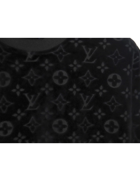 Louis Vuitton towel flocked presbyopia jacquard short sleeves,Louis Vuitton T Shirt,Tshirt,Hiqh quality low price,free shipping