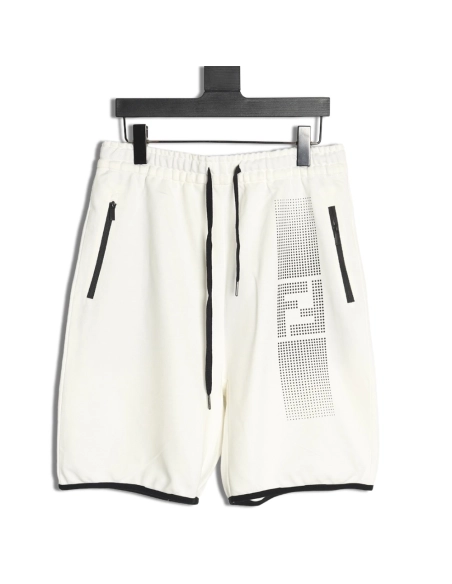 Fendi single side polka dot double F shorts,Fendi Shorts,Shorts,Hiqh quality low price,free shipping