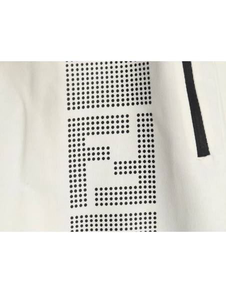 Fendi single side polka dot double F shorts,Fendi Shorts,Shorts,Hiqh quality low price,free shipping