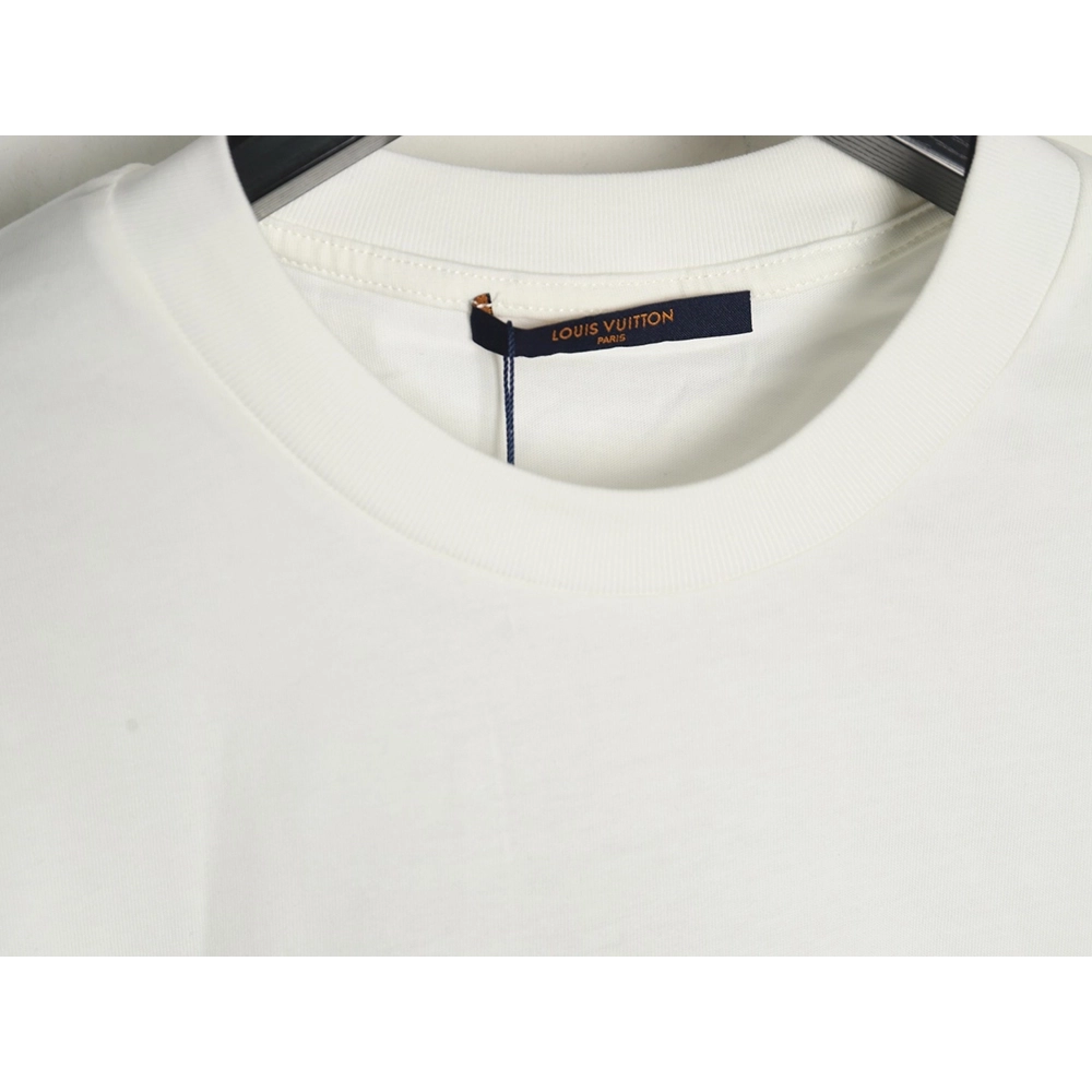 Louis Vuitton Conch Shell Lettering Printed Round Neck Short Sleeve TShirt,Louis Vuitton T Shirt,Tshirt,Hiqh quality low price,f