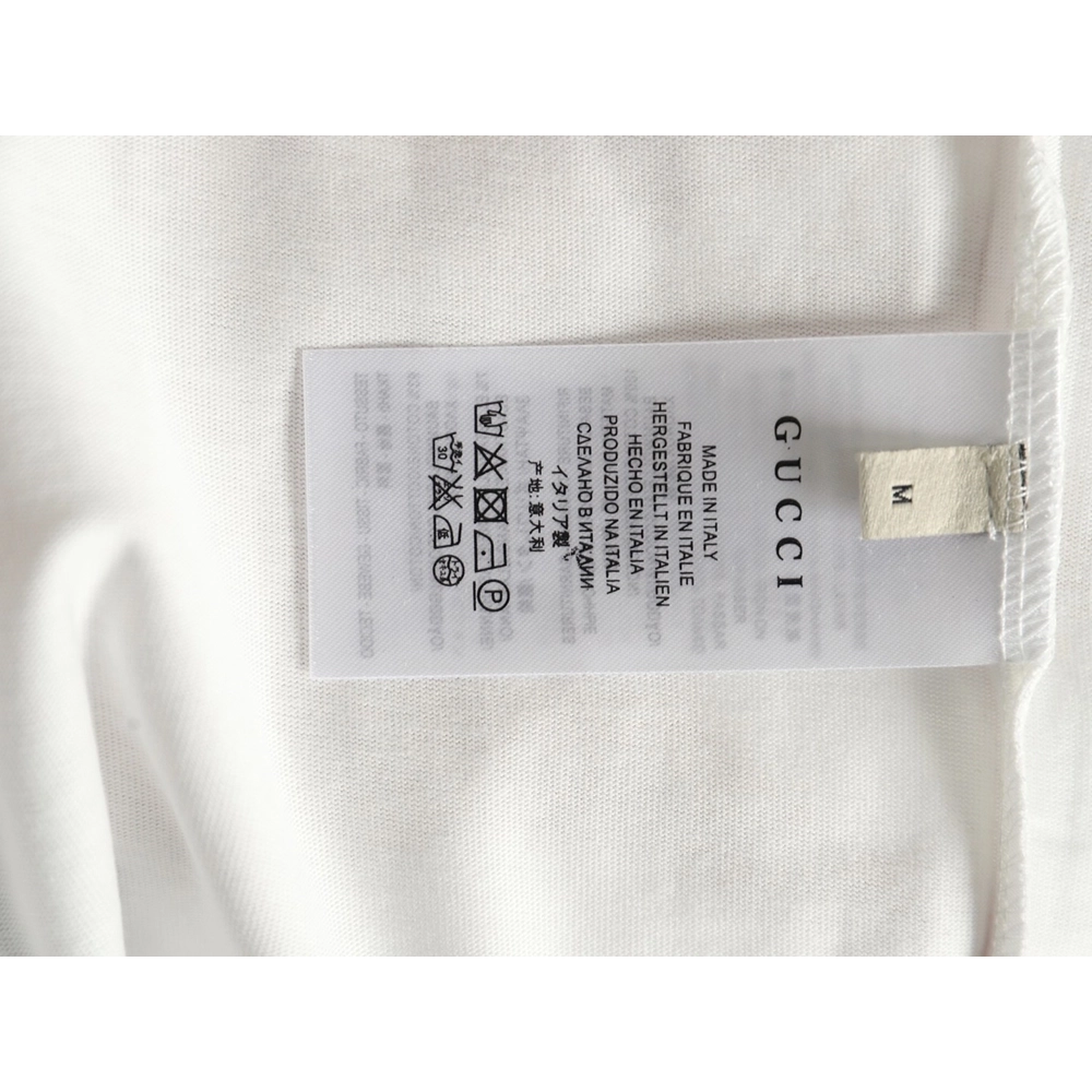 Gucci floral belt print crew neck short sleeves,Gucci T Shirt,Tshirt,Hiqh quality low price,free shipping