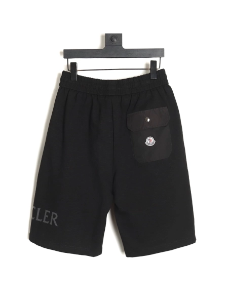 Moncler lettering print pocket logo shorts,Moncler Shorts,Shorts,Hiqh quality low price,free shipping