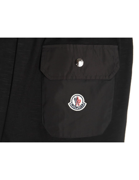 Moncler lettering print pocket logo shorts,Moncler Shorts,Shorts,Hiqh quality low price,free shipping