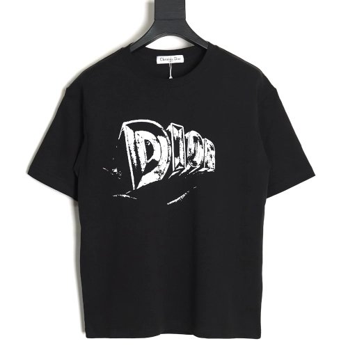 Dior handpainted lettering shortsleeved Tshirt,Dior T Shirt,Tshirt,Hiqh quality low price,free shipping