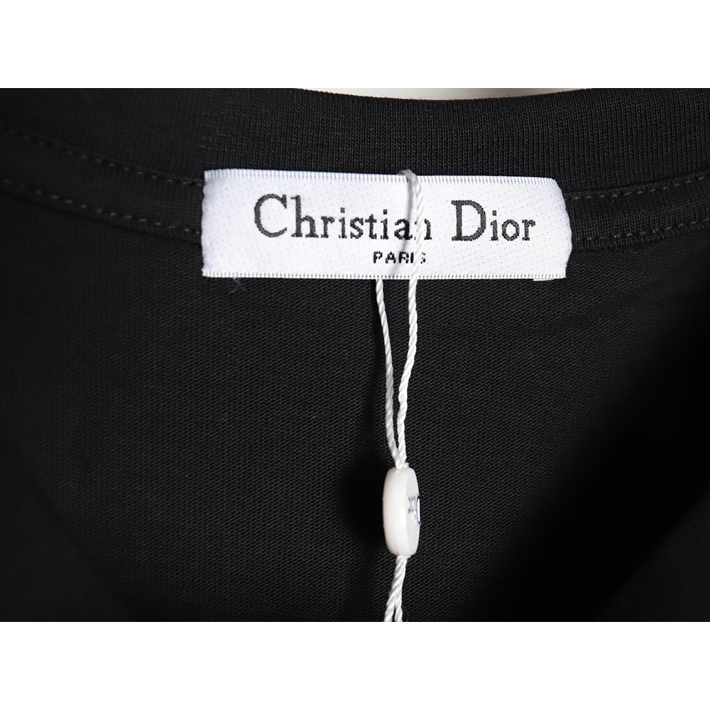 Dior handpainted lettering shortsleeved Tshirt,Dior T Shirt,Tshirt,Hiqh quality low price,free shipping