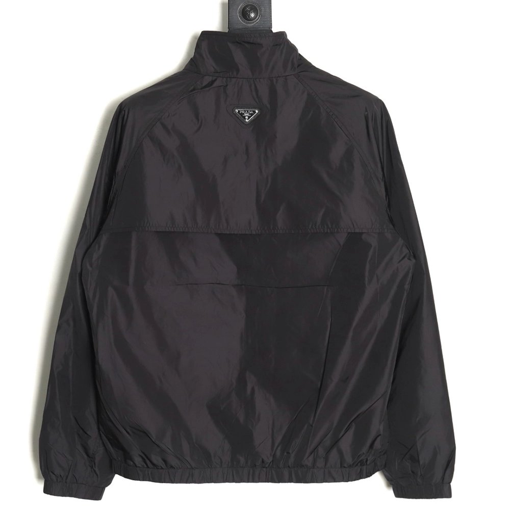 Prada back triangle logo light jacket,Prada Jacket,Jacket,Hiqh quality low price,free shipping