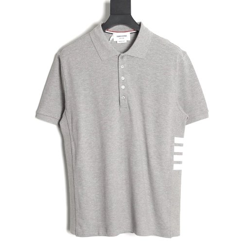 Thom Browne classic side fourbar Polo short sleeve,Thom Browne Shirt,Shirt,Hiqh quality low price,free shipping