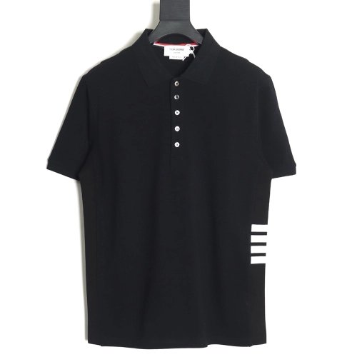 Thom Browne classic side fourbar Polo short sleeve,Thom Browne Shirt,Shirt,Hiqh quality low price,free shipping