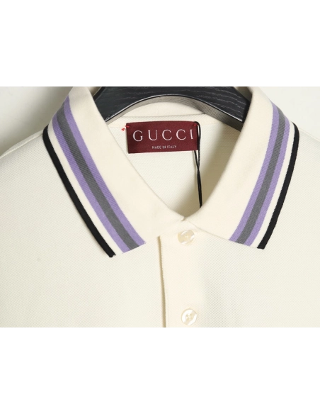 Gucci simple lettering shortsleeved POLO shirt,Gucci Polo Shirt,Shirt,Hiqh quality low price,free shipping