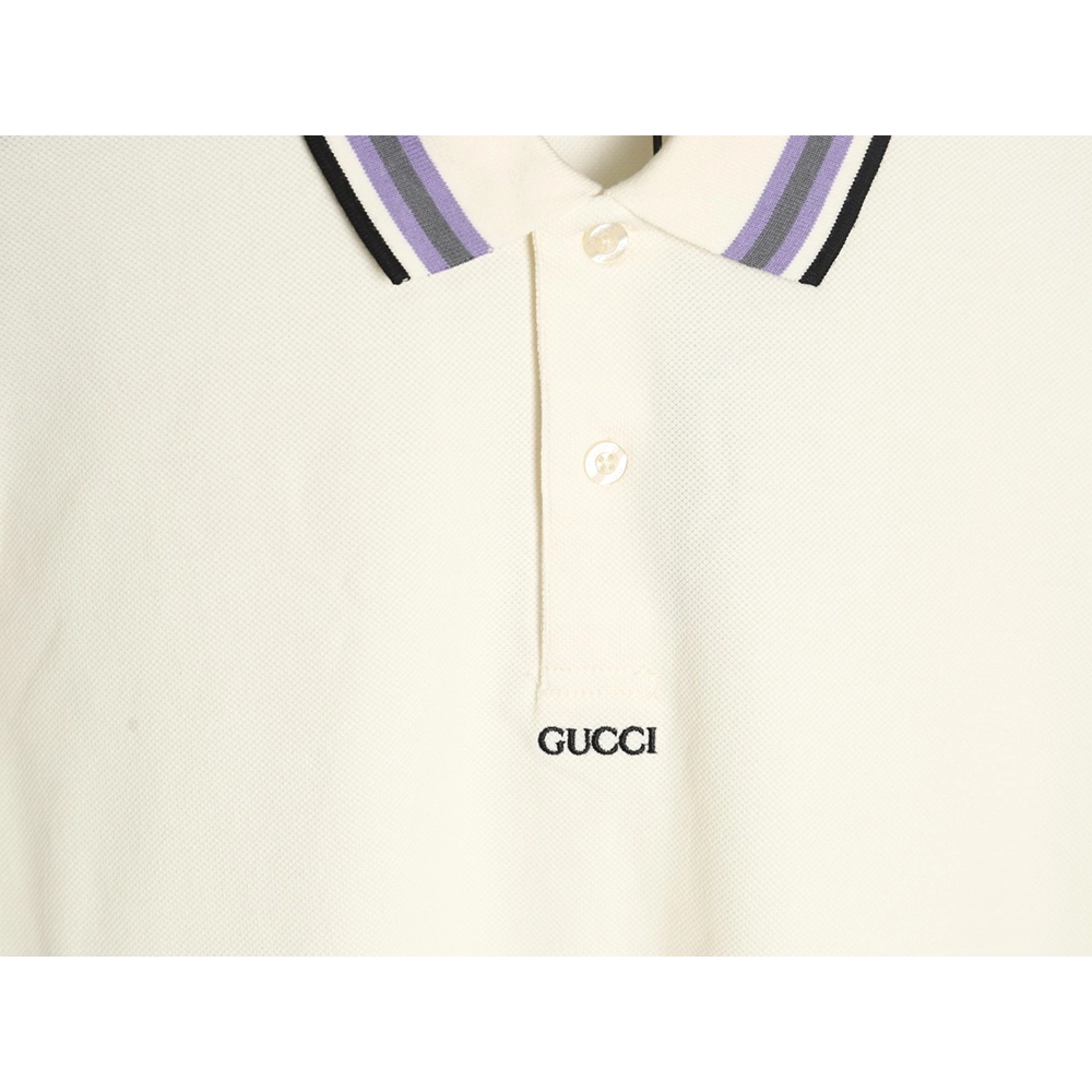 Gucci simple lettering shortsleeved POLO shirt,Gucci Polo Shirt,Shirt,Hiqh quality low price,free shipping