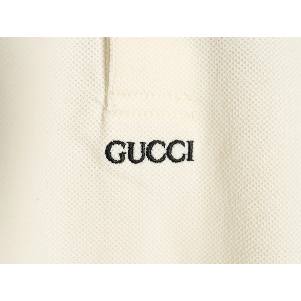 Gucci simple lettering shortsleeved POLO shirt,Gucci Polo Shirt,Shirt,Hiqh quality low price,free shipping