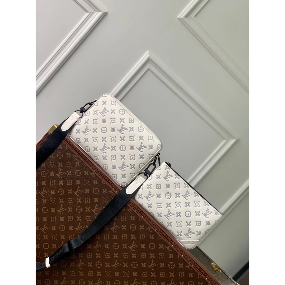 Louis Vuitton Trio Messenger Bags M24754 25*18.5*7cm,Louis Vuitton Bags