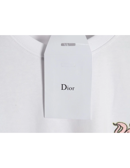 Dior Year of the Snake Limited Edition Embroidered Short Sleeve,Dior
