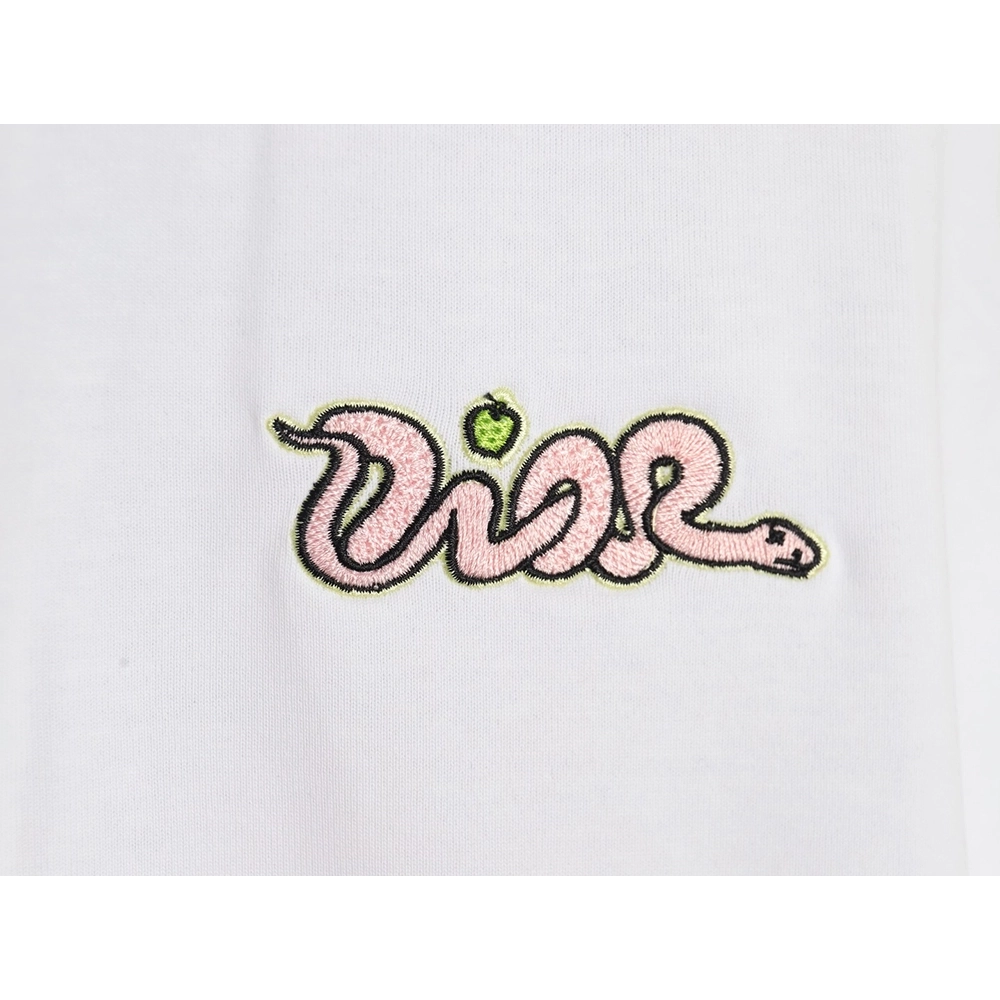 Dior Year of the Snake Limited Edition Embroidered Short Sleeve,Dior