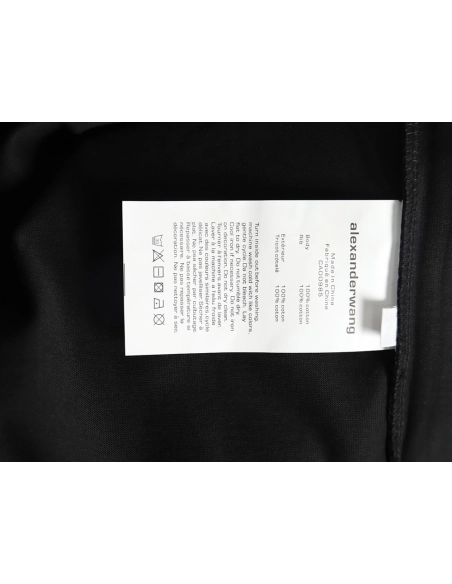 Alexander Wang Painted Lettering Short Sleeve T-Shirt TSK1,Alexander Wang