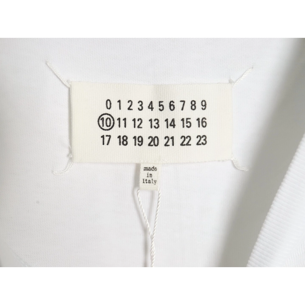 Maison Margiela MM10 printed crew neck short-sleeved T-shirt,Maison Margiela