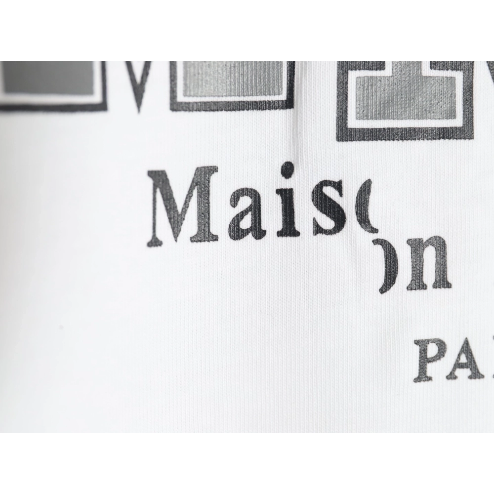 Maison Margiela MM10 printed crew neck short-sleeved T-shirt,Maison Margiela