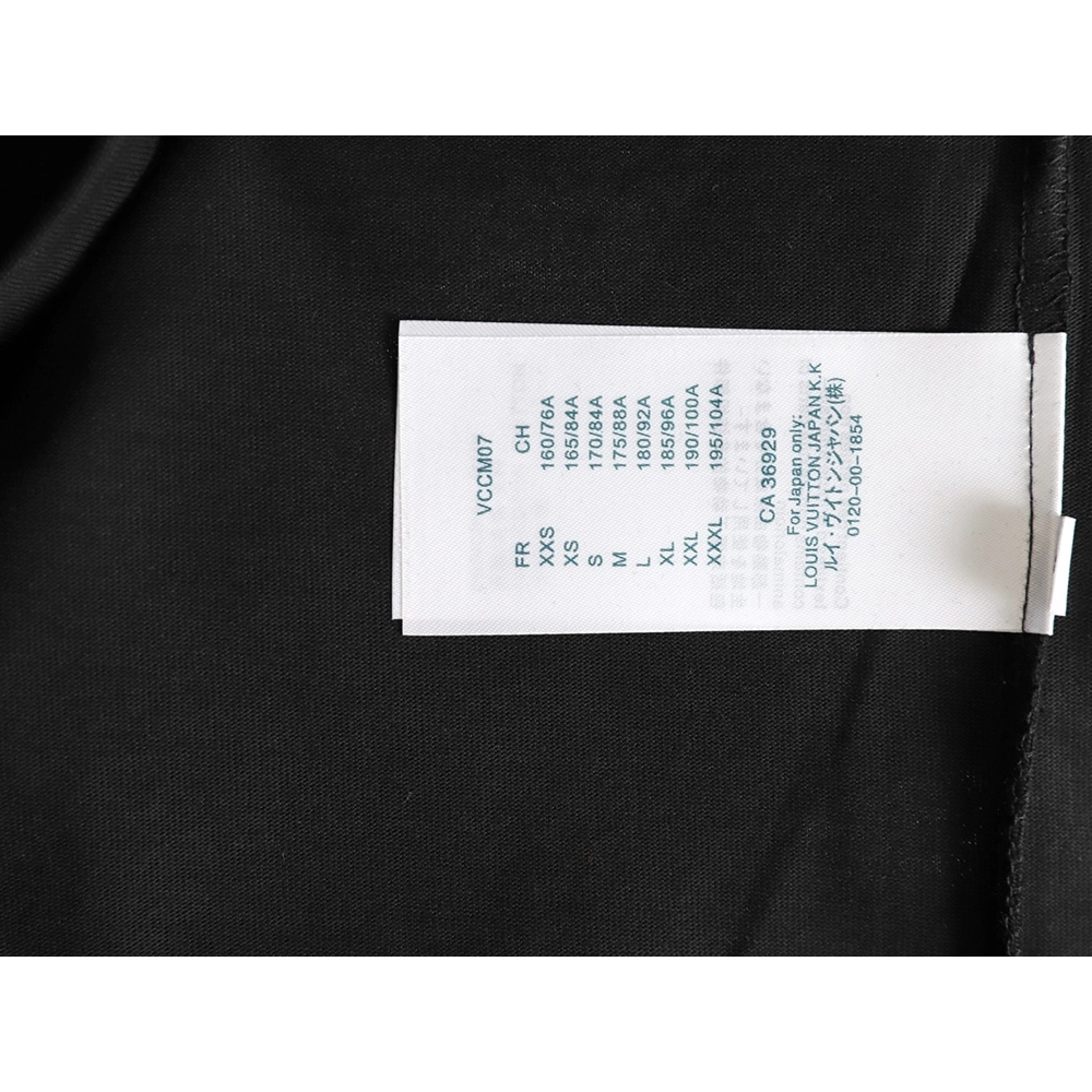 Louis Vuitton silver lettering short-sleeved T-shirt,Louis Vuitton