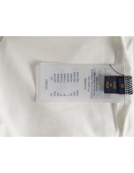 Louis Vuitton four-leaf clover logo embroidered short-sleeved T-shirt,Louis Vuitton
