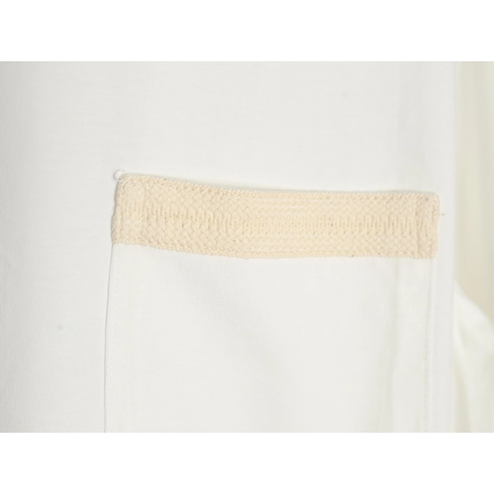 Loewe Colorblock Braided Ribbon Crew Neck T-shirt,Loewe