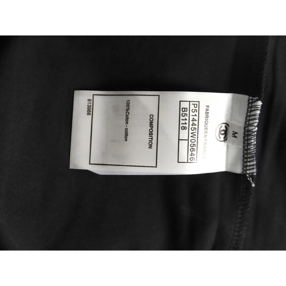 Chanel chest press rubber short sleeve T-shirt TSK1,Chanel