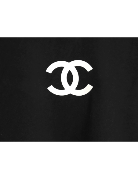 Chanel chest press rubber short sleeve T-shirt TSK1,Chanel