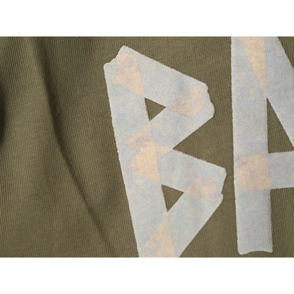 Balenciaga Tape Print Short Sleeve T-Shirt TSK2,Balenciaga