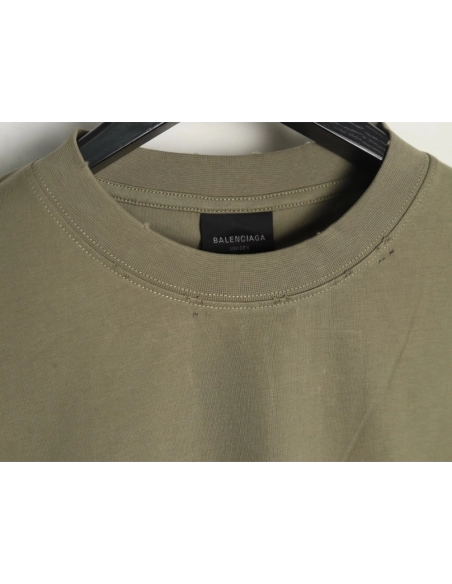 Balenciaga Tape Print Short Sleeve T-Shirt TSK2,Balenciaga