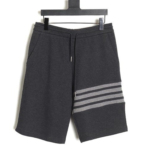 Thom Browne Classic Waffle Shorts - Charcoal Grey,Thom Browne