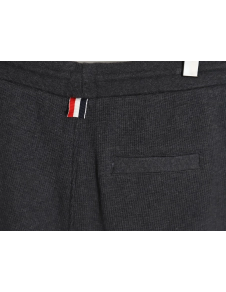 Thom Browne Classic Waffle Shorts - Charcoal Grey,Thom Browne