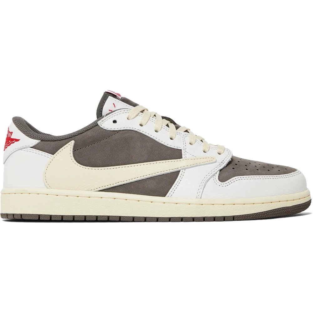 Little Kids Travis Scott x Air Jordan 1 Retro Low  Reverse Mocha,KIDS SNEAKERS