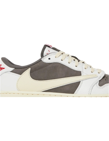 Little Kids Travis Scott x Air Jordan 1 Retro Low  Reverse Mocha,KIDS SNEAKERS