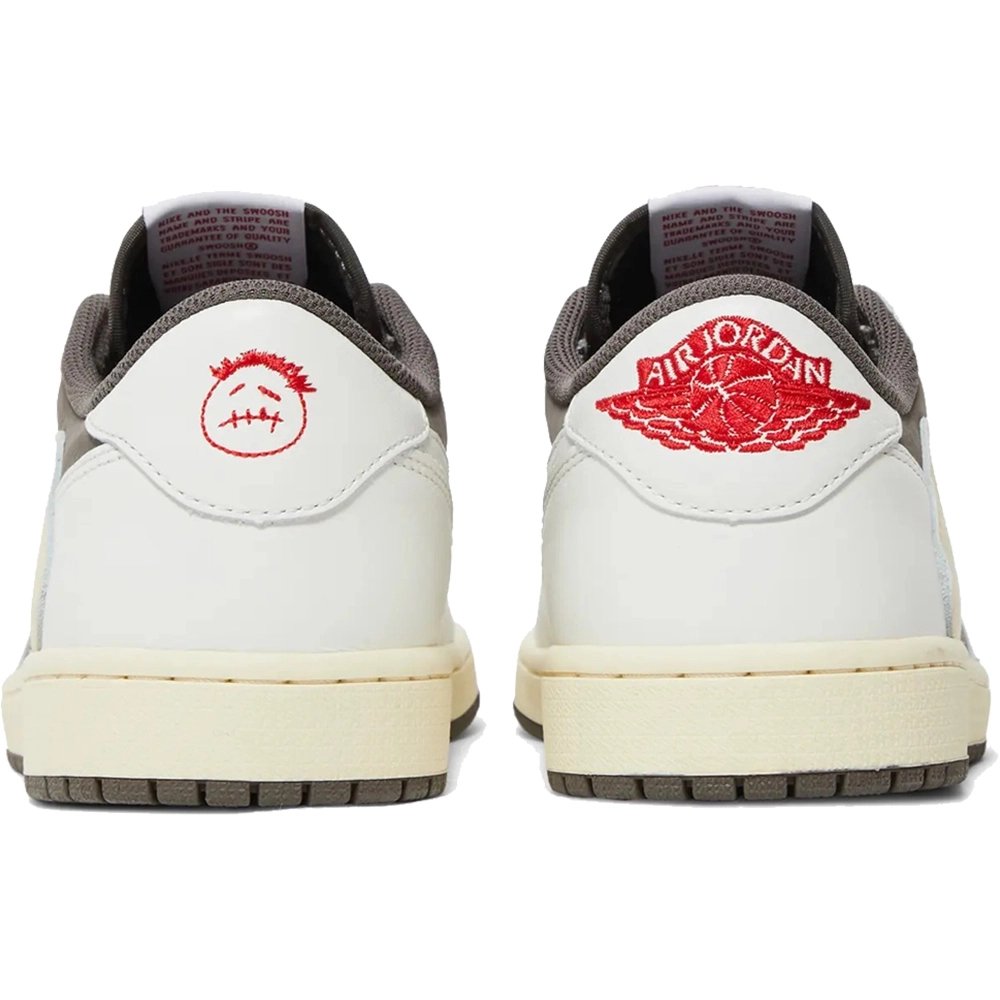 Little Kids Travis Scott x Air Jordan 1 Retro Low  Reverse Mocha,KIDS SNEAKERS