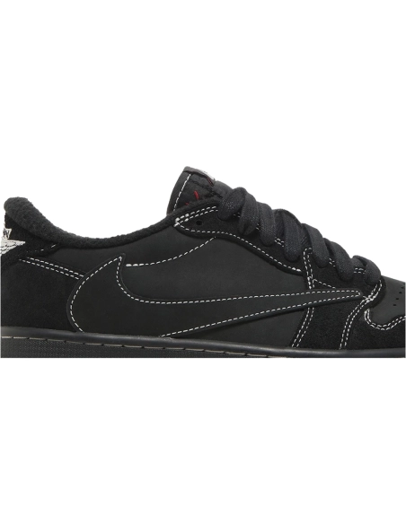 Little Kids Travis Scott x Air Jordan 1 Retro Low Black Phantom,KIDS SNEAKERS