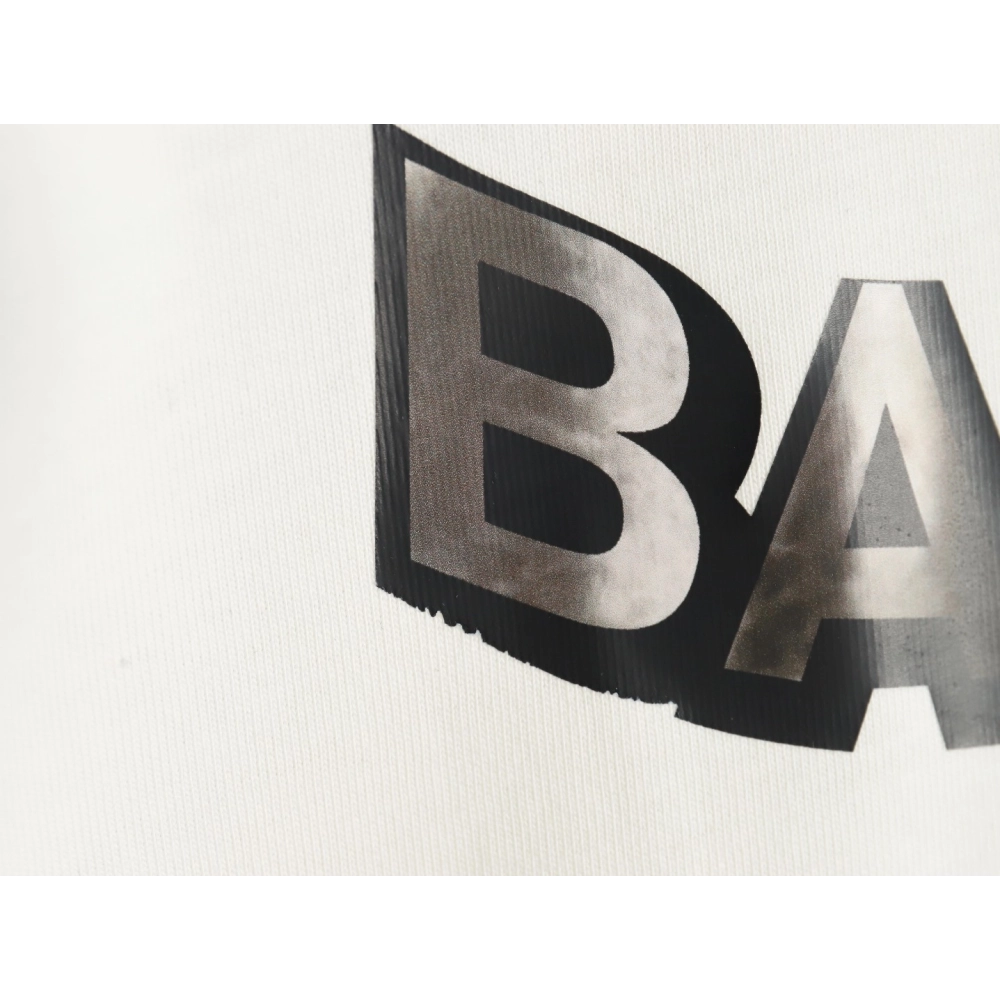 Balenciaga Twisted Letters Short Sleeve T-Shirt,Balenciaga