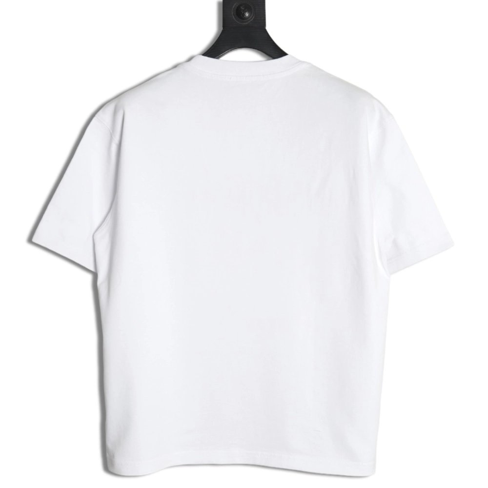 Maison Margiela &amp; Tommy Cash embroidered logo crew neck short sleeve T-shirt,Maison Margiela