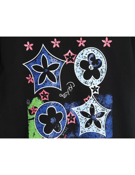Louis Vuitton four-flower short-sleeved T-shirt TSK1,Louis Vuitton