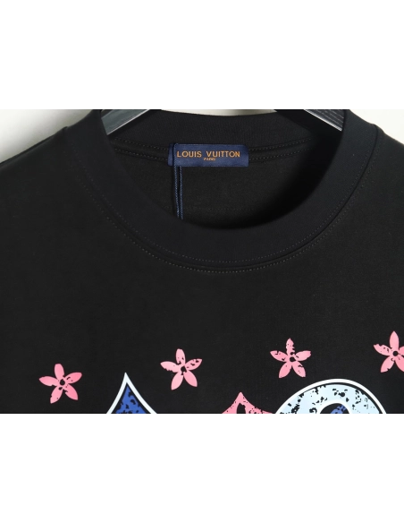 Louis Vuitton four-flower short-sleeved T-shirt TSK1,Louis Vuitton