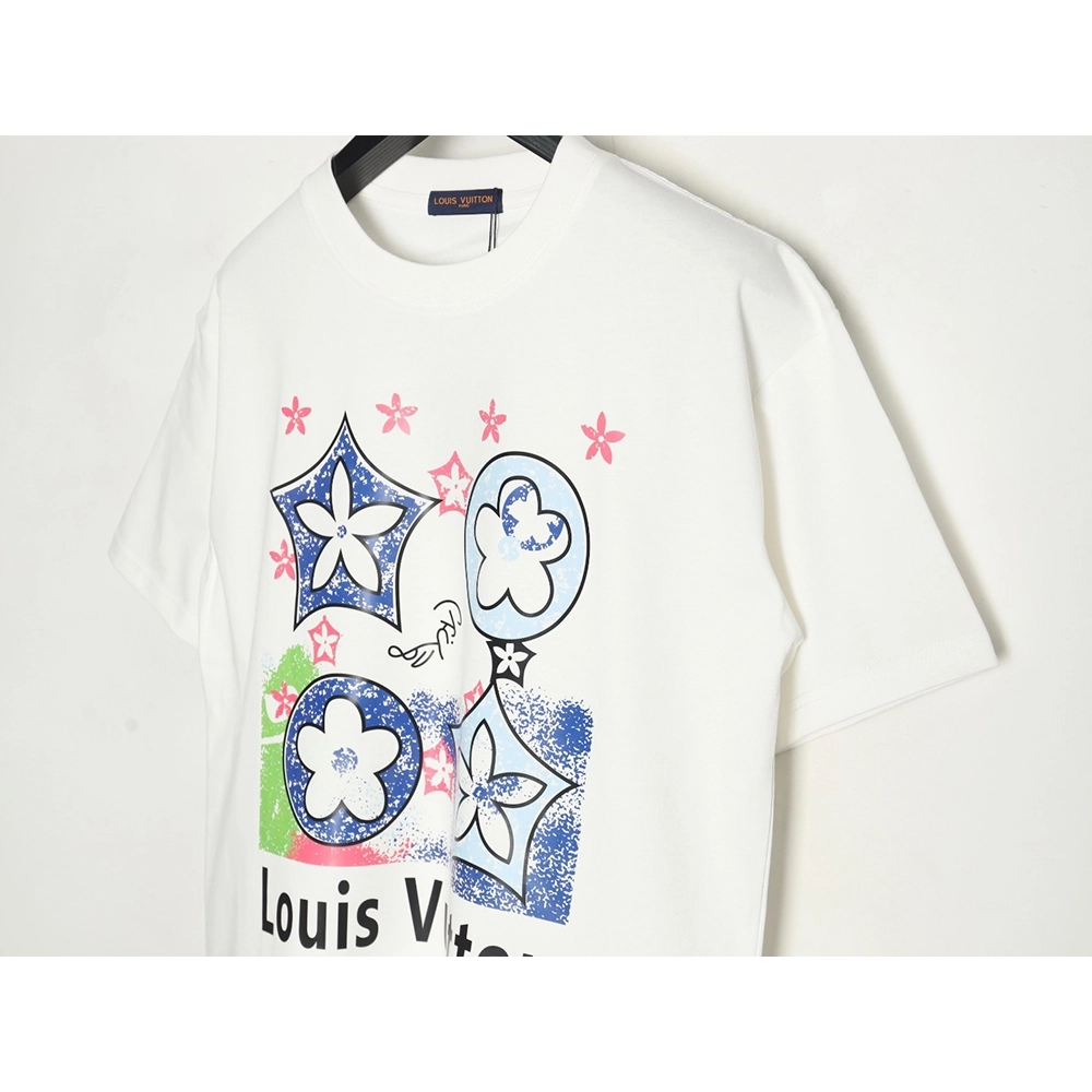 Louis Vuitton four-flower short-sleeved T-shirt,Louis Vuitton