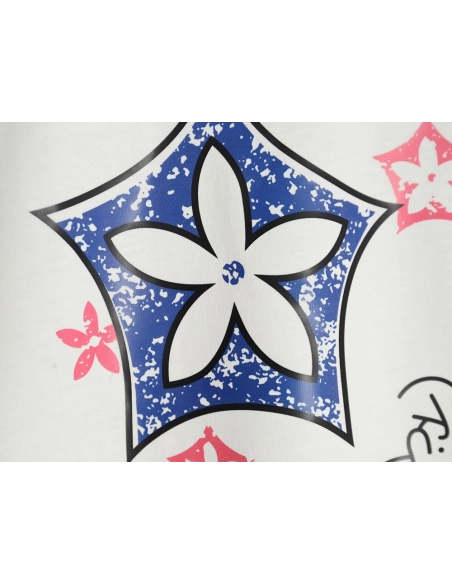 Louis Vuitton four-flower short-sleeved T-shirt,Louis Vuitton