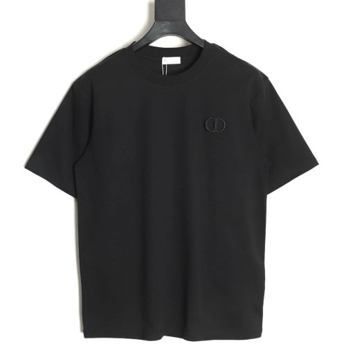 Dior classic CD embroidered letter short sleeve,Dior