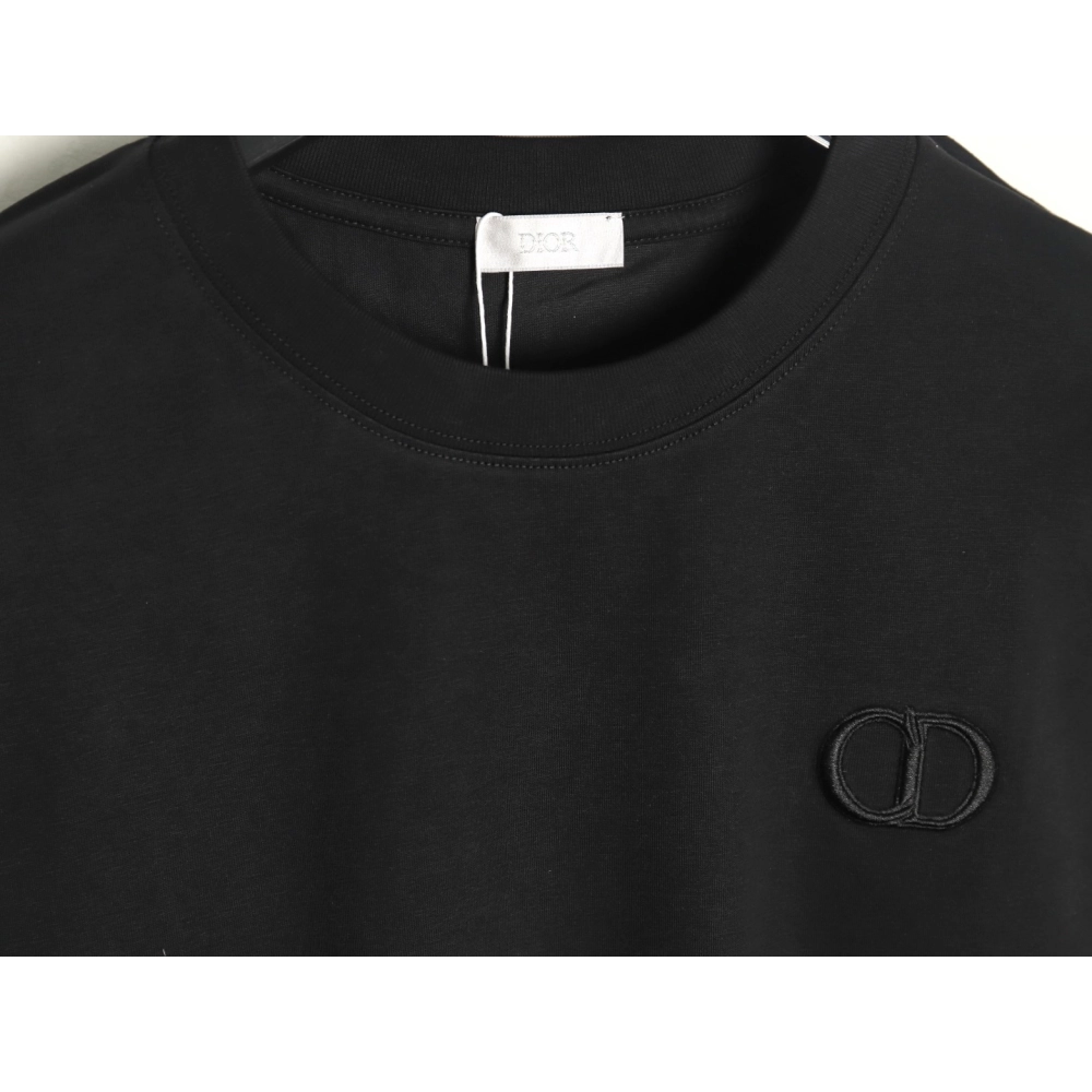 Dior classic CD embroidered letter short sleeve,Dior