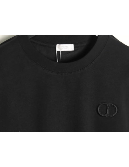 Dior classic CD embroidered letter short sleeve,Dior