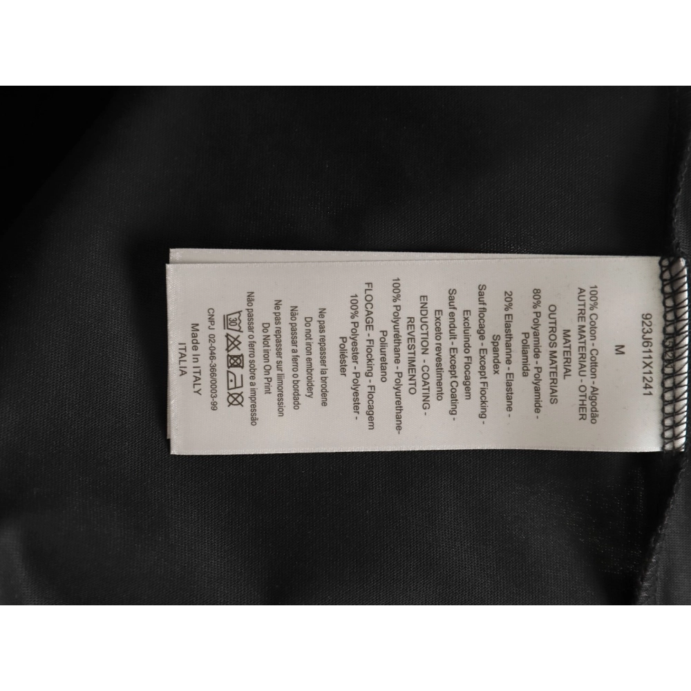 Dior classic CD embroidered letter short sleeve,Dior