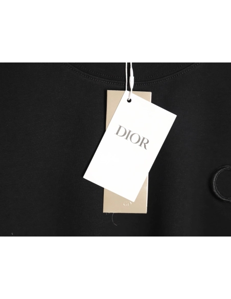 Dior classic CD embroidered letter short sleeve,Dior